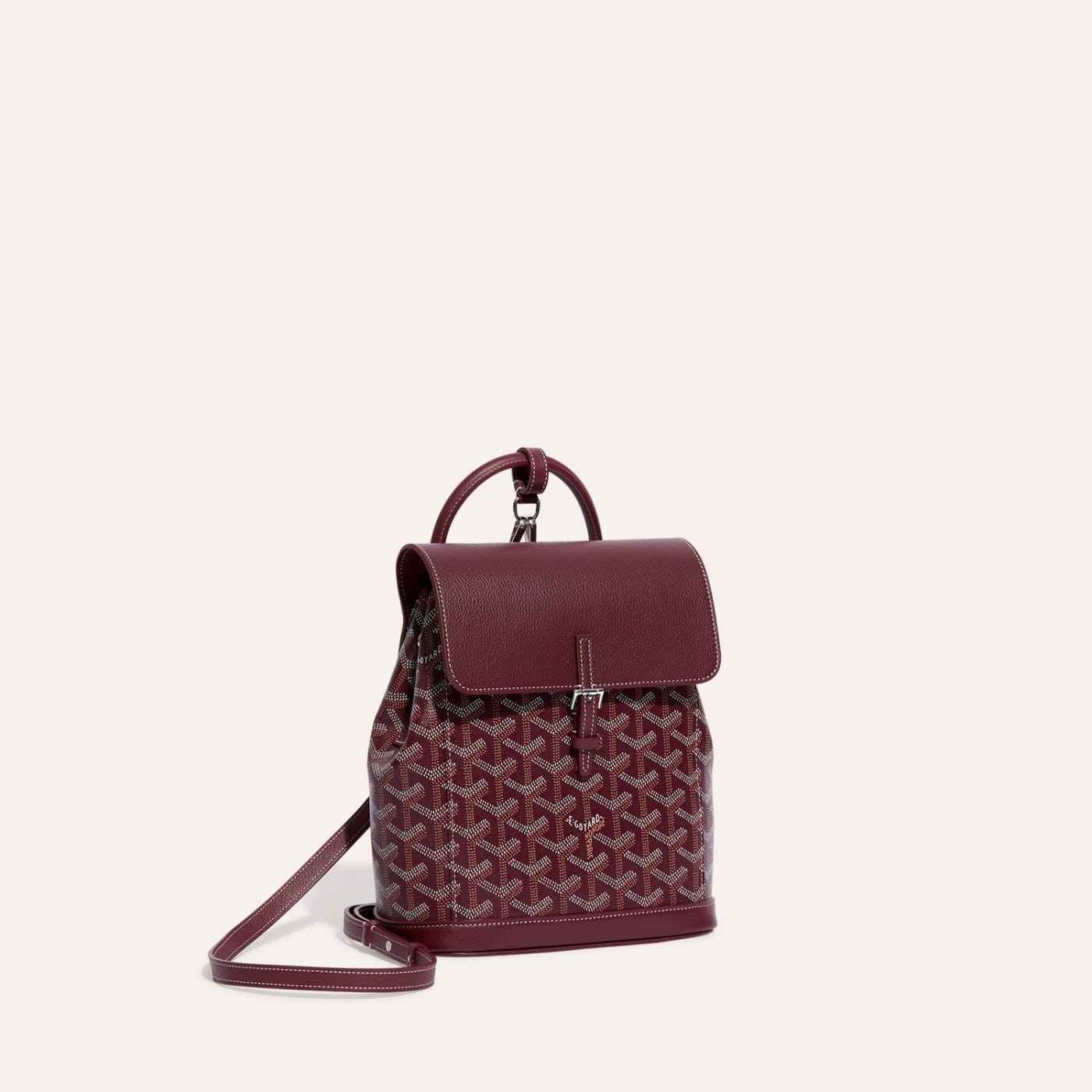 Goyard Alpin Mini Backpack Burgundy - Image 1